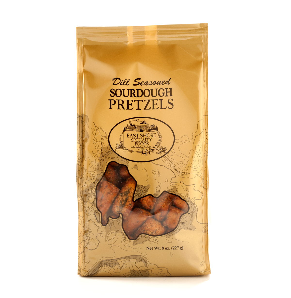 Dill Seasoned Sourdough Pretzels