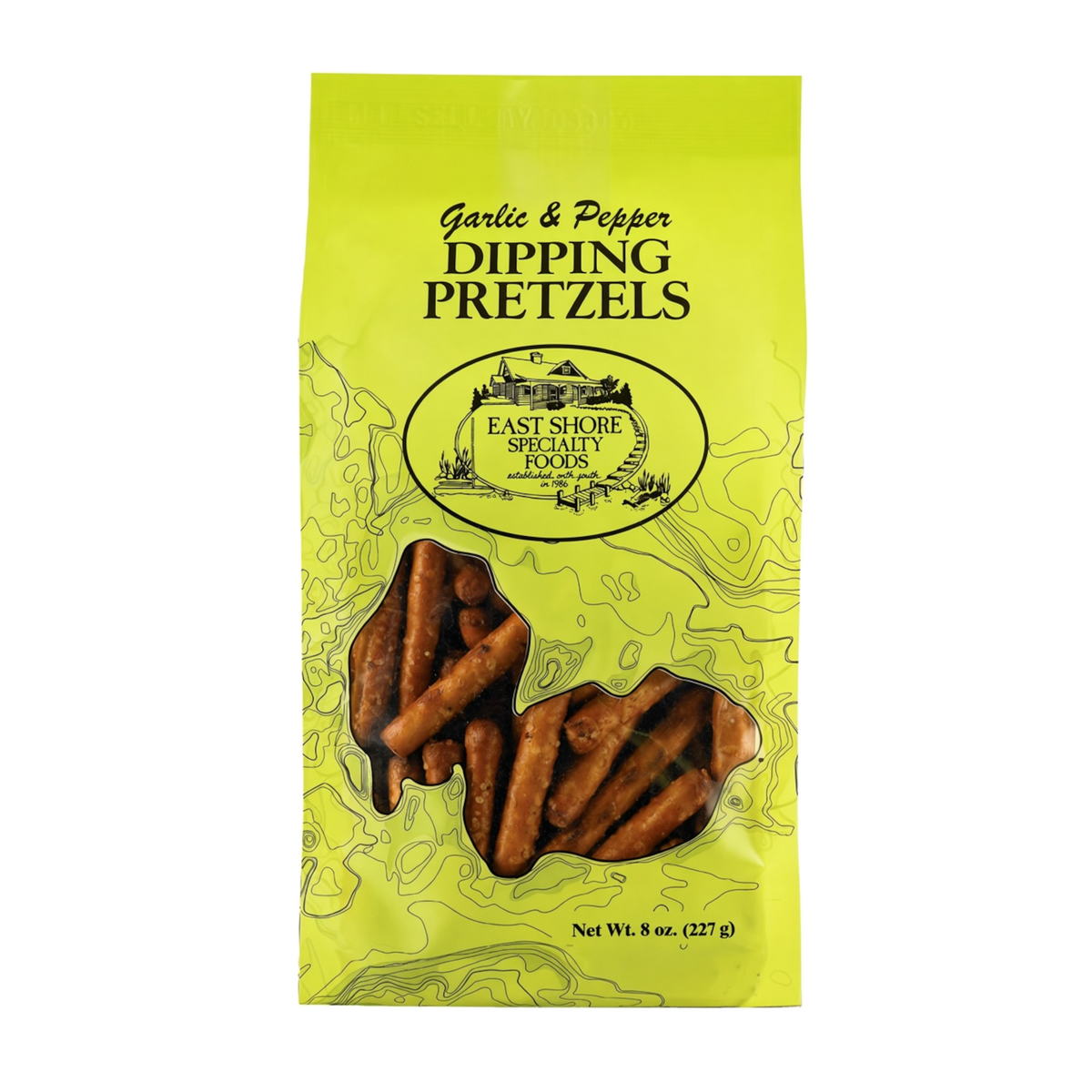 Garlic & Pepper Dipping Pretzels