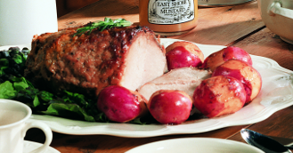 Mustard Crusted Pork Tenderloin